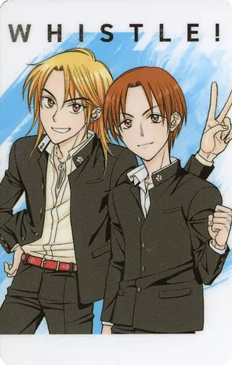 佐藤＆水野 樋口大輔先生描き下ろしイラストカード 「くじ引き堂 ホイッスル!W完結記念 ホイッスル! オールスターくじ」 10連セット購入特典