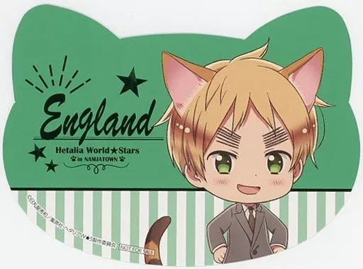 駿河屋 - 【買取】イギリス ねこ型イラストシート 「ヘタリア World