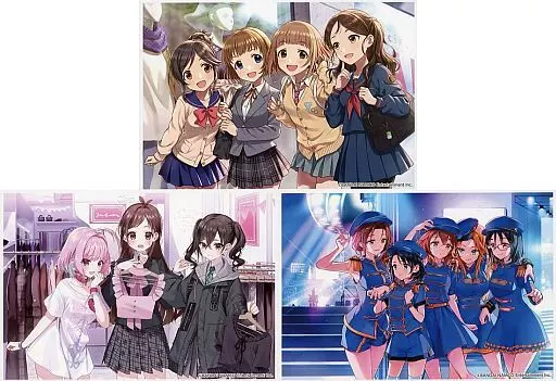 集合 公式ブロマイド3枚セット 「THE IDOLM＠STER CINDERELLA GIRLS 10th ANNIVERSARY Costume Memories!!!」