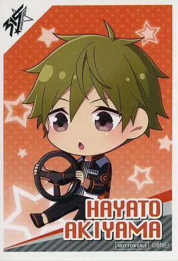 秋山隼人 ミニカード 「アイドルマスター SideM in JOYPOLIS」 コラボグッズ購入特典