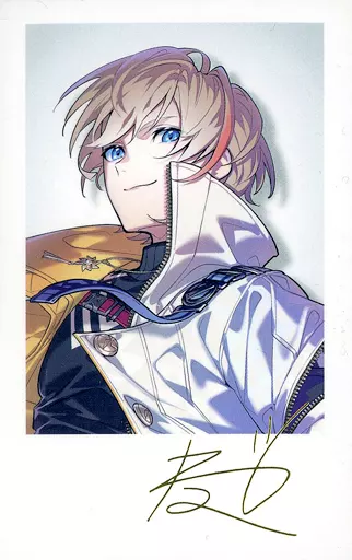 駿河屋 -<中古>風楽奏斗(箔押しサイン入り) 「バーチャルYoutuber にじ