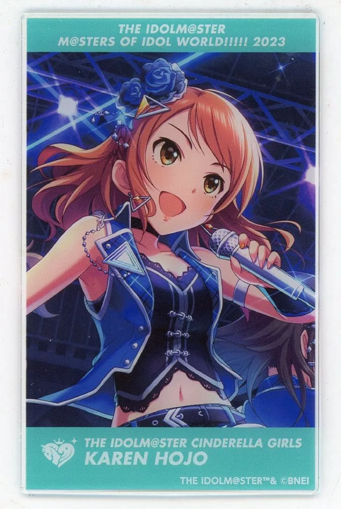 北条加蓮(シンデレラガールズ/MOIW!!!!! 2023) 公式クリアカード 「THE IDOLM＠STER M＠STERS OF IDOL WORLD!!!!! 2023」