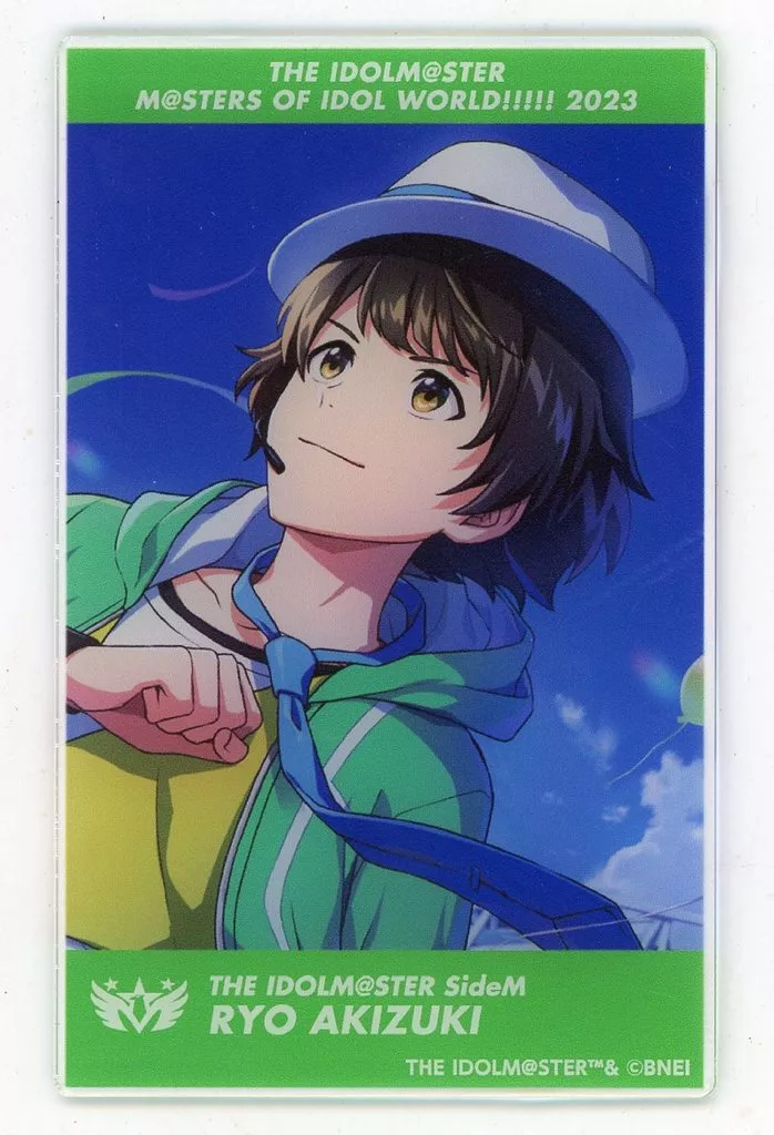 秋月涼(SideM/MOIW!!!!! 2023) 公式クリアカード 「THE IDOLM＠STER M＠STERS OF IDOL WORLD!!!!! 2023」