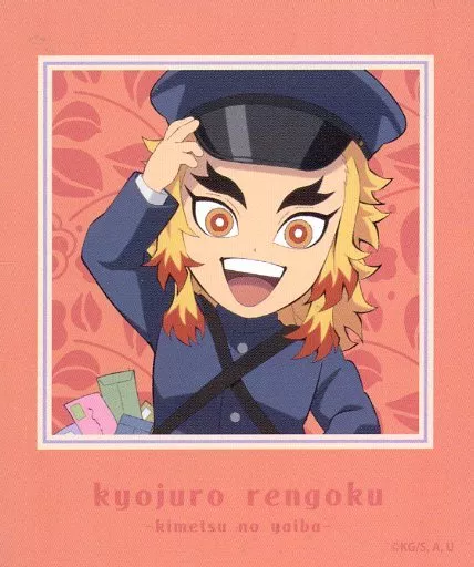 鬼滅の刃 ポラロイド カード ポラロイド風カード　コミケ101 煉獄杏寿郎 鬼滅の刃 ポラロイド カード ポラロイド風カード コミケ101 煉獄杏寿郎