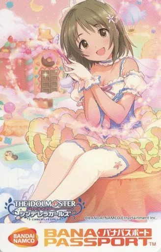 三村かな子 限定バナパスポートカード第4弾 「アイドルマスター シンデレラガールズ」