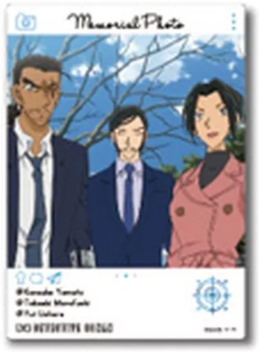 名探偵コナン 上海カフェ スクエア マグネット 諸伏高明 大和敢助 2025年11月中旬頃発送予定】名探偵コナン ショーウィンドウ風アクリル