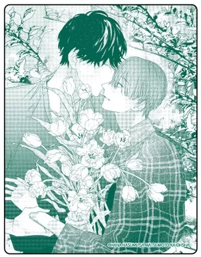 C.総三征爾&是枝葵 「ひとりぼっちのワルツ アクリルカード 01.公式イラスト」