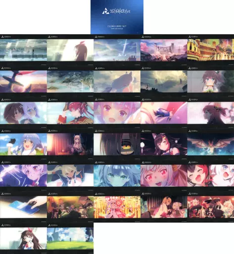 駿河屋 -<中古>HOLOLIVE ALTERNATIVE クリアカードセット-Dawn