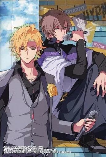 中古】キャラカード 夢野幻太郎＆有栖川帝統/伊弉冉一二三＆