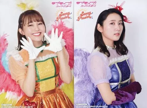 Liella! SunnyPassion サニパ 聖澤悠奈 フォト風カード 駿河屋 -<中古>吉武千颯(聖澤悠奈)&結木ゆな(柊摩央) フォト