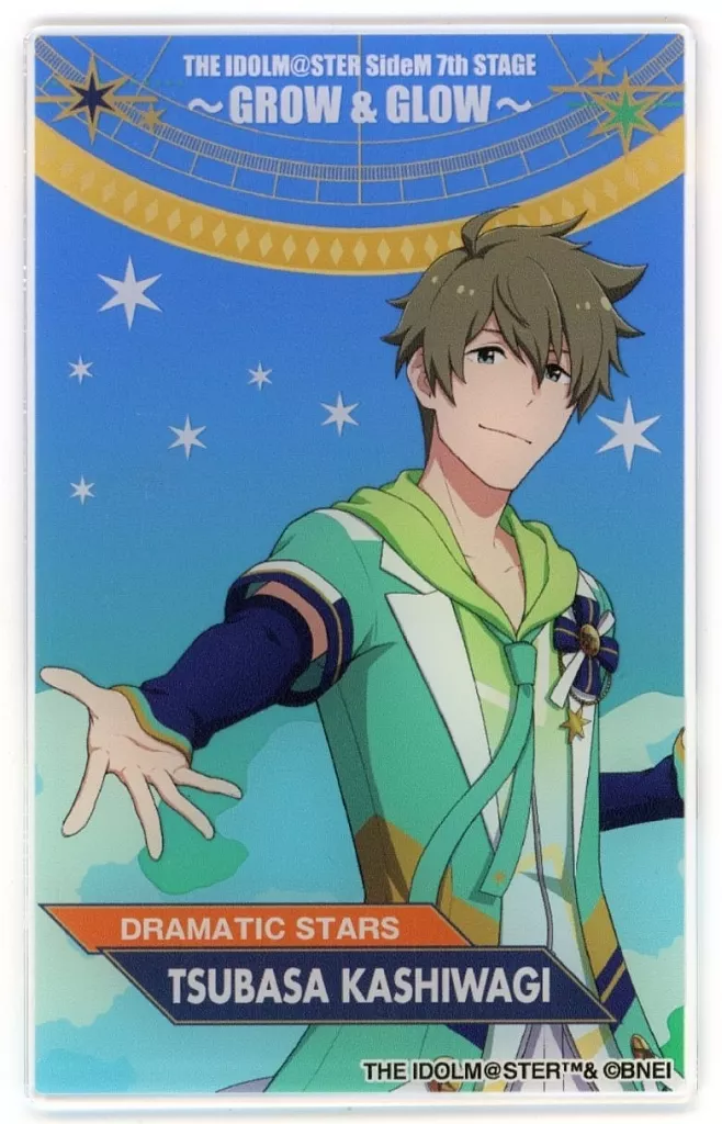 柏木翼 開催記念 公式クリアカード 「THE IDOLM＠STER SideM 7th STAGE ～GROW ＆ GLOW～」