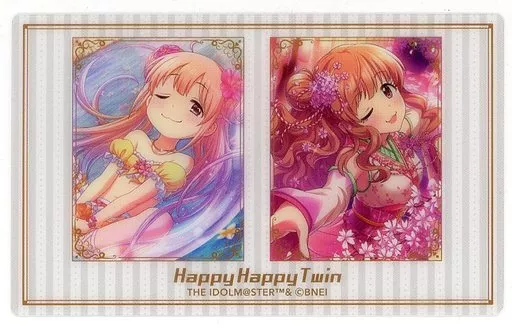 HappyHappyTwin 「アイドルマスター シンデレラガールズ～ありがとうが集まる場所～ クリアシートコレクション」