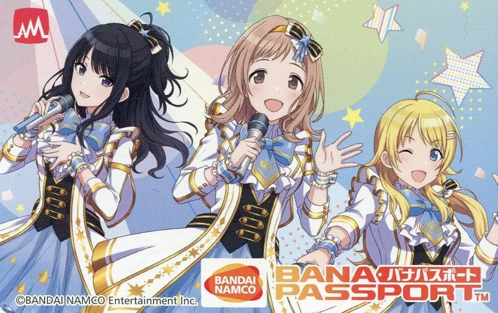 櫻木真乃＆風野灯織＆八宮めぐる 15周年記念バナパスポート第1弾 「アイドルマスター シャイニーカラーズ」