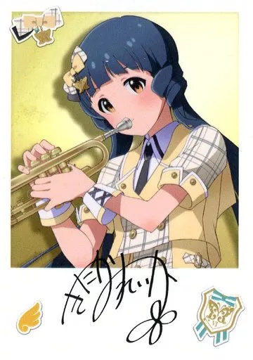 北上麗花(レア) 「アイドルマスター ミリオンライブ! シアターデイズ 6th Anniversary in AKIHABARA トレーディングインスタントフォト風カード フューチャー・シグネチャーver.」