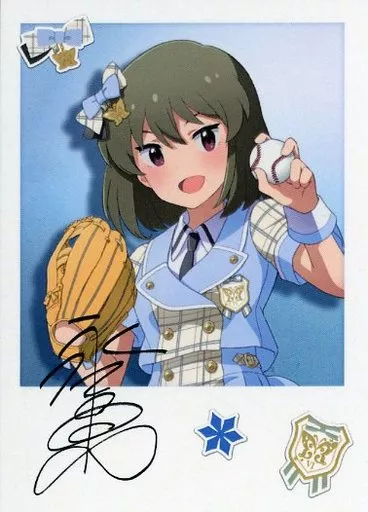 永吉昴(レア) 「アイドルマスター ミリオンライブ! シアターデイズ 6th Anniversary in AKIHABARA トレーディングインスタントフォト風カード フューチャー・シグネチャーver.」