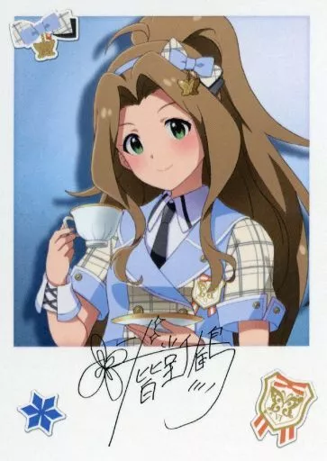 二階堂千鶴(レア) 「アイドルマスター ミリオンライブ! シアターデイズ 6th Anniversary in AKIHABARA トレーディングインスタントフォト風カード フューチャー・シグネチャーver.」