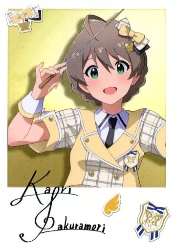 桜守歌織(レア) 「アイドルマスター ミリオンライブ! シアターデイズ 6th Anniversary in AKIHABARA トレーディングインスタントフォト風カード フューチャー・シグネチャーver.」