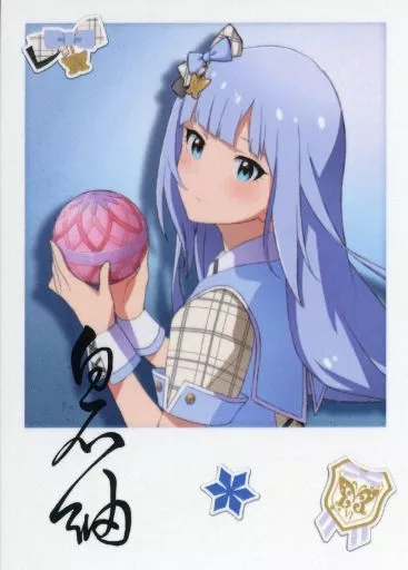 白石紬(レア) 「アイドルマスター ミリオンライブ! シアターデイズ 6th Anniversary in AKIHABARA トレーディングインスタントフォト風カード フューチャー・シグネチャーver.」