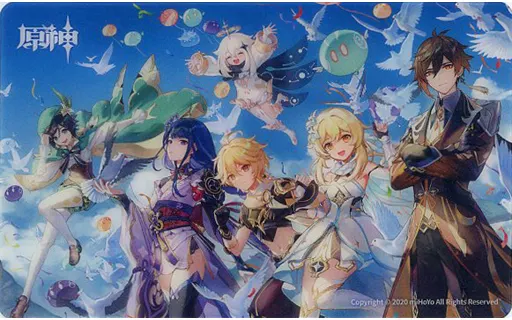 共に歩む旅路 PVCカード 「原神 公式イラスト集Vol.1 中国版」 初回限定購入特典