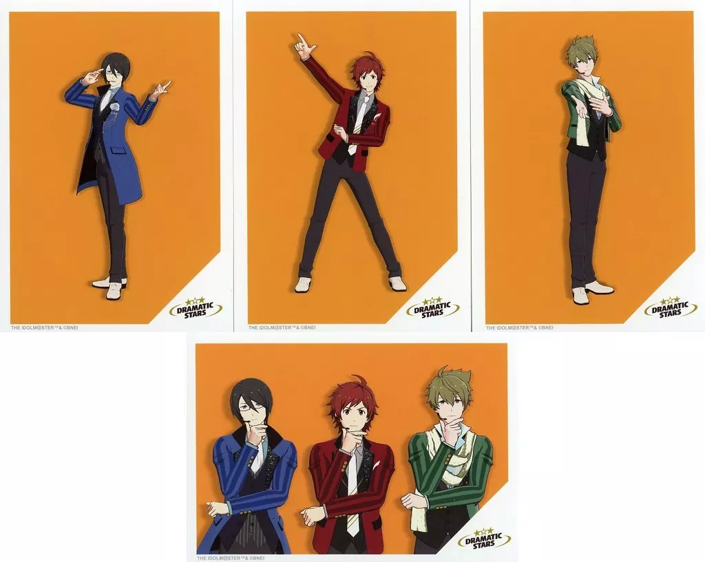 DRAMATICSTARS 公式ブロマイドセット 「アイドルマスター SideM 315 Production presents F＠NTASTIC COMBINATION LIVE BRAINPOWER!!」 開催記念グッズ