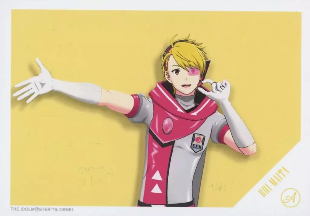 舞田類(上半身/横) 「アイドルマスター SideM 315 Production presents F＠NTASTIC COMBINATION LIVE BRAINPOWER!! 公式トレーディングブロマイド」 開催記念グッズ