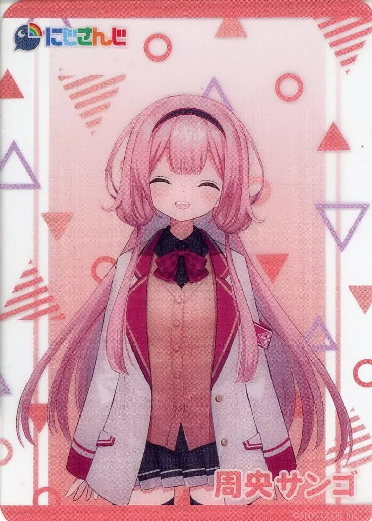 周央サンゴ ライバークリアカード 「バーチャルYouTuber にじさんじ」 コトブキヤショップ限定ライバークリアカード配布キャンペーン第6弾