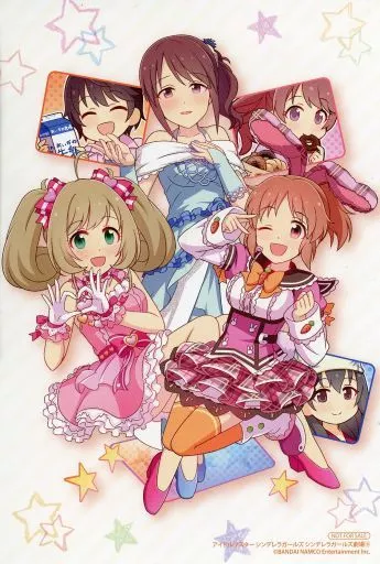 集合 イラストカード 「コミックス アイドルマスターシンデレラガールズ劇場 第9巻」 購入特典