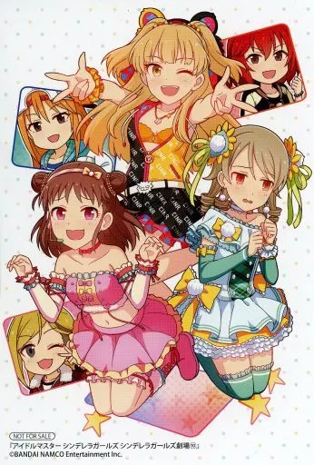 集合 イラストカード 「コミックス アイドルマスターシンデレラガールズ劇場 第10巻」 購入特典