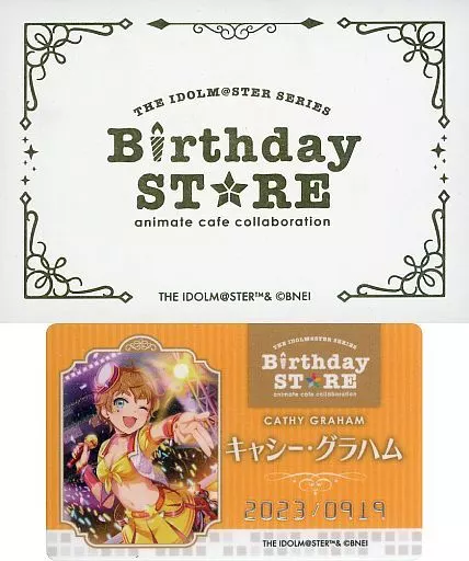 キャシー・グラハム 「THE IDOLM＠STER SERIES Birthday STORE～September～ トレーディングBirthd＠yカード～September ver.～ グループ2」