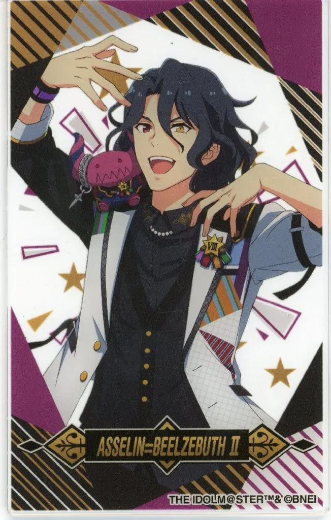 アスラン=ベルゼビュートII世 公式クリアカード 「THE IDOLM＠STER SideM 8th STAGE ～ALL H＠NDS TOGETHER～」