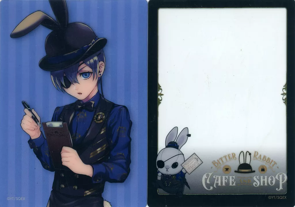 黒執事 シエル トレーディングクリアカード ビタラビ 黒執事 シエル トレーディングクリアカード ビタラビ - メルカリ