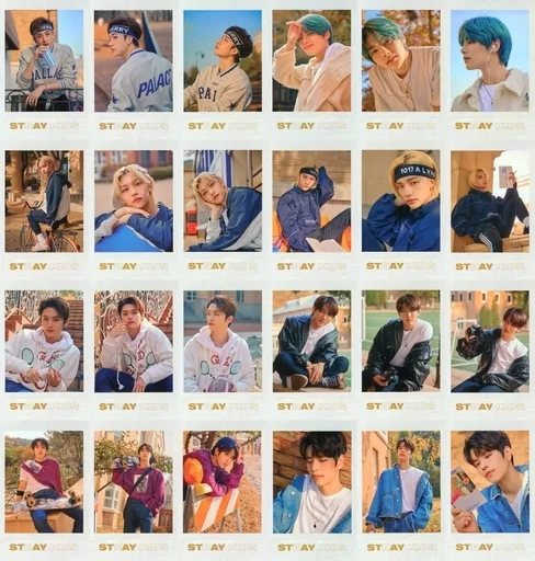 キャラカード　Stray Kids ポラロイドセット(24枚組) 「Beyond LIVE - Stray Kids ’Unlock ： GO LIVE IN LIFE’」