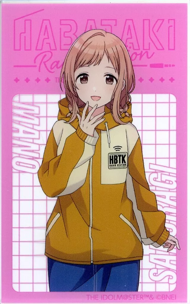 櫻木真乃 「アイドルマスター シャイニーカラーズ はばたきラジオステーション 公式トレーディングアクリルカード A 2023 ver.」