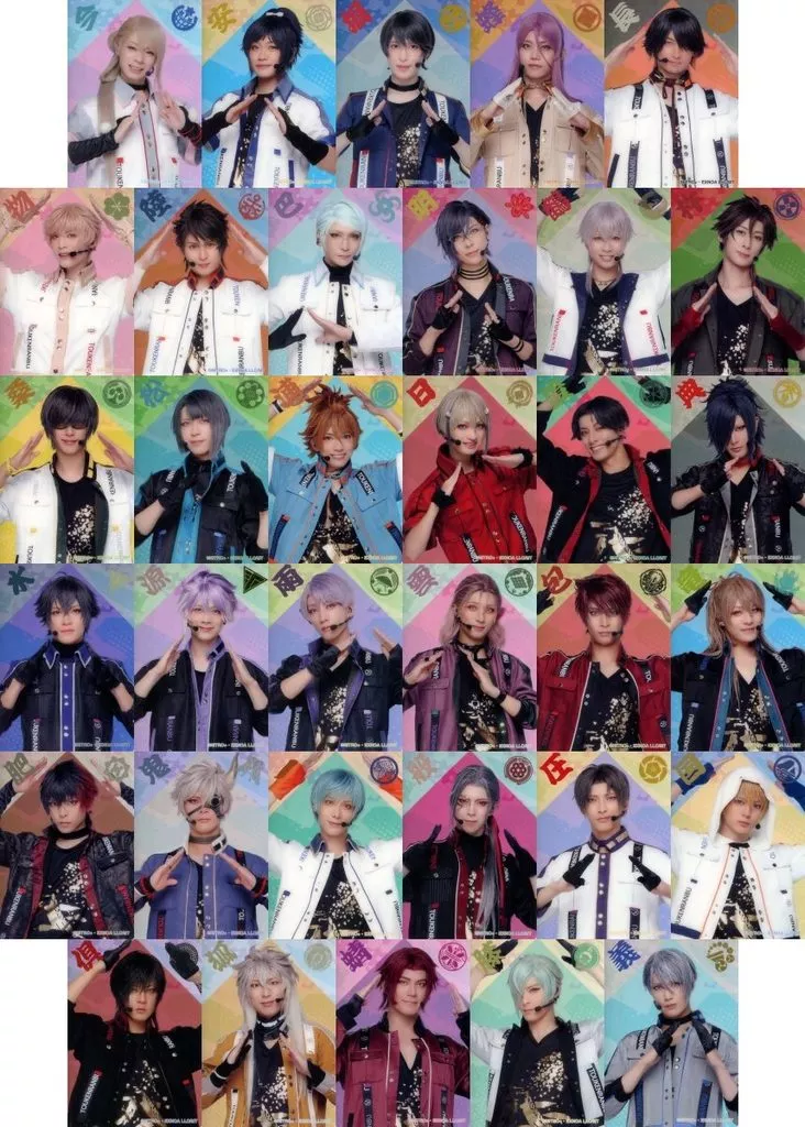 全34種セット ランダムクリアカード(八 乱舞野外祭ver.) 「ミュージカル『刀剣乱舞』八 乱舞野外祭」