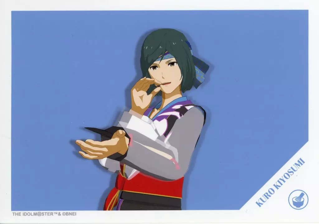 清澄九郎(横型) 「アイドルマスター SideM 315 Production presents F＠NCOMLIVE CONNECTIME!!!! 公式トレーディングブロマイド 共鳴和音」 開催記念グッズ