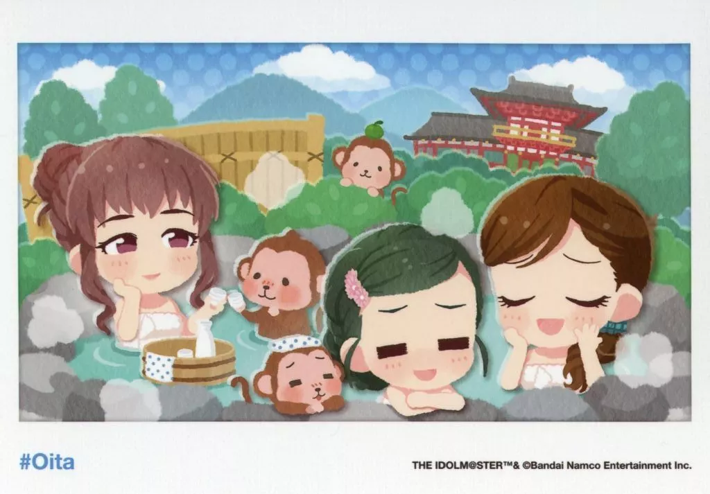 大分県 「アイドルマスター シンデレラガールズ デレマス観光大使 公式トレーディングブロマイド C」