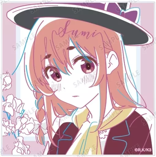 A.桜沢墨 「彼女、お借りします トレーディング lette-graph アクリルカード」