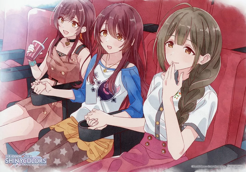 アルストロメリア 描き下ろしイラストシート 「アイドルマスター シャイニーカラーズ 劇場先行上映 第3章」 1週目来場者特典