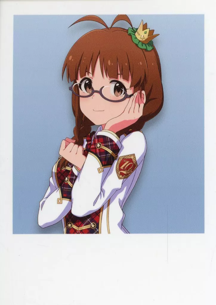 秋月律子(ノーマルver.) 「THE IDOLM＠STER MILLION LIVE! 10th Anniversary Final Shop in コトブキヤ秋葉原館 トレーディングインスタントフォト風カード リ・プロローグ・Xver.」