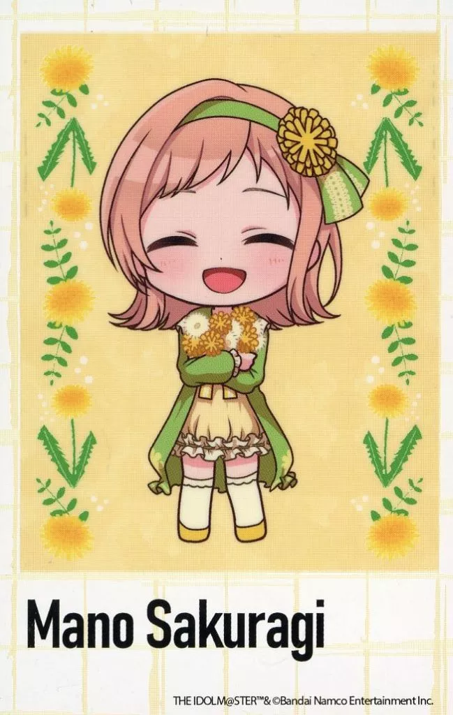 櫻木真乃 「アイドルマスター シャイニーカラーズ Onset of Spring トレーディング チェキ風カード Aグループ」