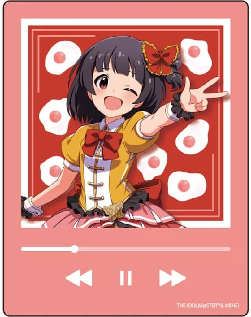 中谷育(MP3プレーヤー風) 「アクリルカード アイドルマスター ミリオンライブ! 01.オリジナル衣装ver. 描き下ろしイラスト」