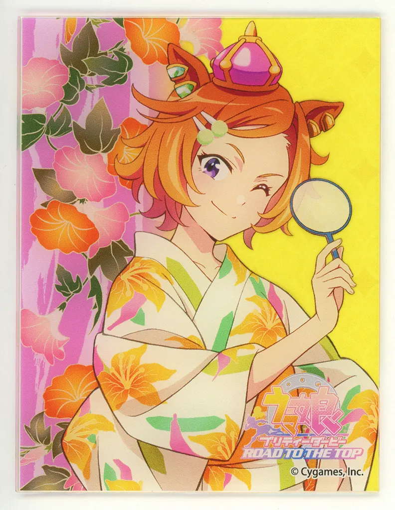 テイエムオペラオー(アップ) 「ウマ娘 プリティーダービー ROAD TO THE TOP TSUTAYA POP UP SHOP アクリルカード」_image