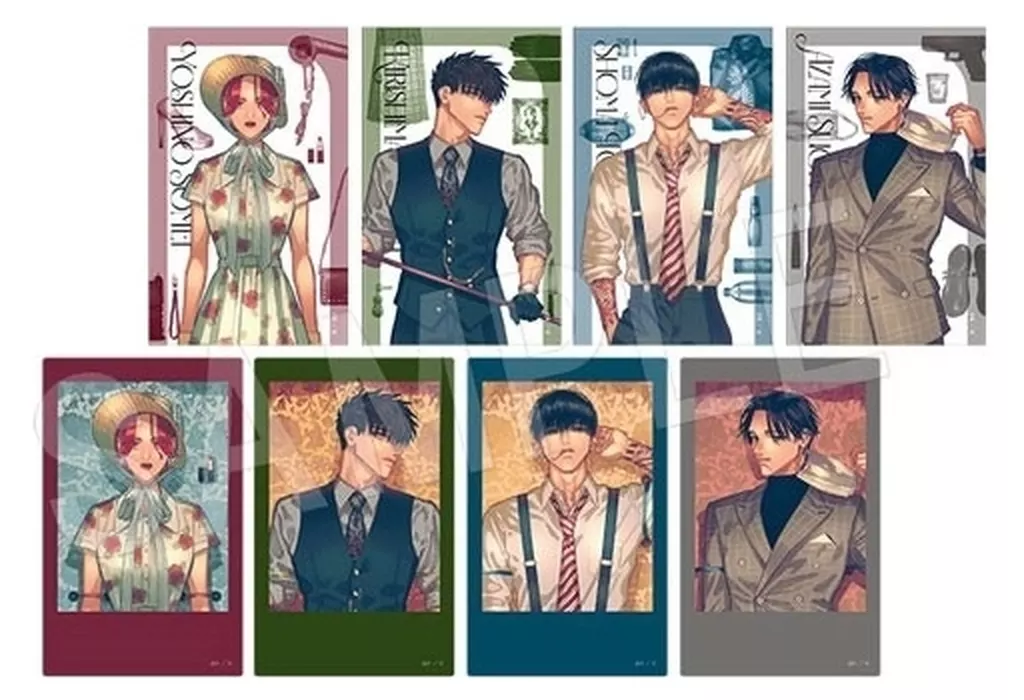 キャラカード　ノーマル8種セット 「来世は他人がいい トレーディングイラストカード ドールver.」 AnimeJapan 2024グッズ