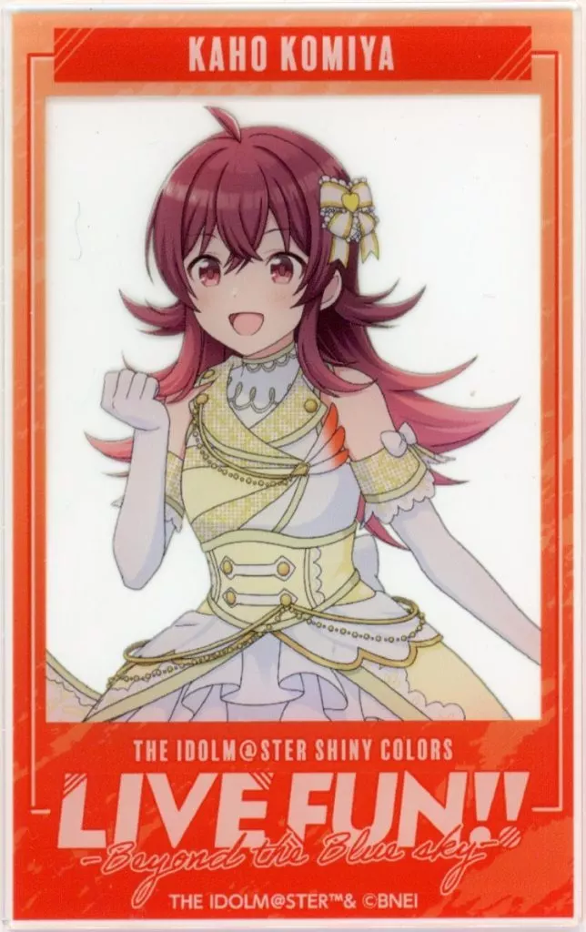 小宮果穂 「THE IDOLM＠STER SHINY COLORS LIVE FUN!! -Beyond the Blue sky- 公式トレーディングアクリルカード A」