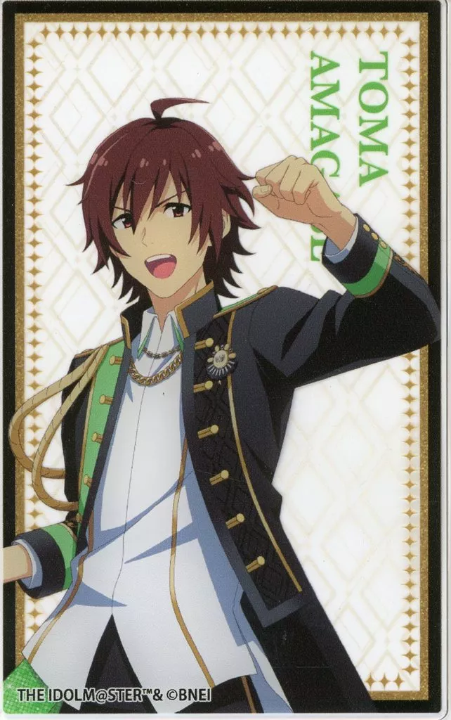 天ヶ瀬冬馬 公式クリアカード 「THE IDOLM＠STER SideM 9th STAGE ～MIR＠-CIRCLE CRESCENDO～」