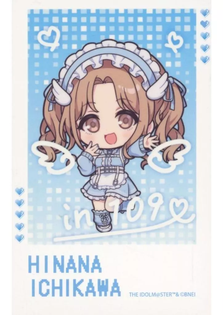 市川雛菜 「アイドルマスター シャイニーカラーズ 黛冬優子 POP UP SHOP ふゆコレクション トレーディングチェキ風カード ふゆコレクション 大阪ver.」