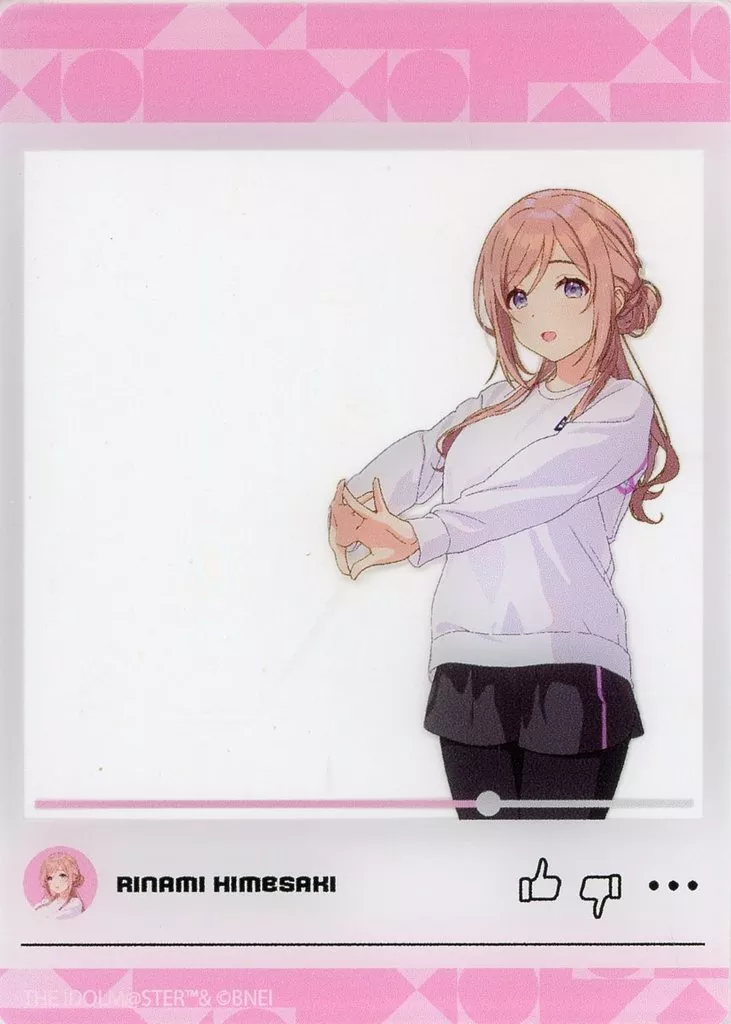姫崎莉波B 公式クリアカード 「学園アイドルマスター」