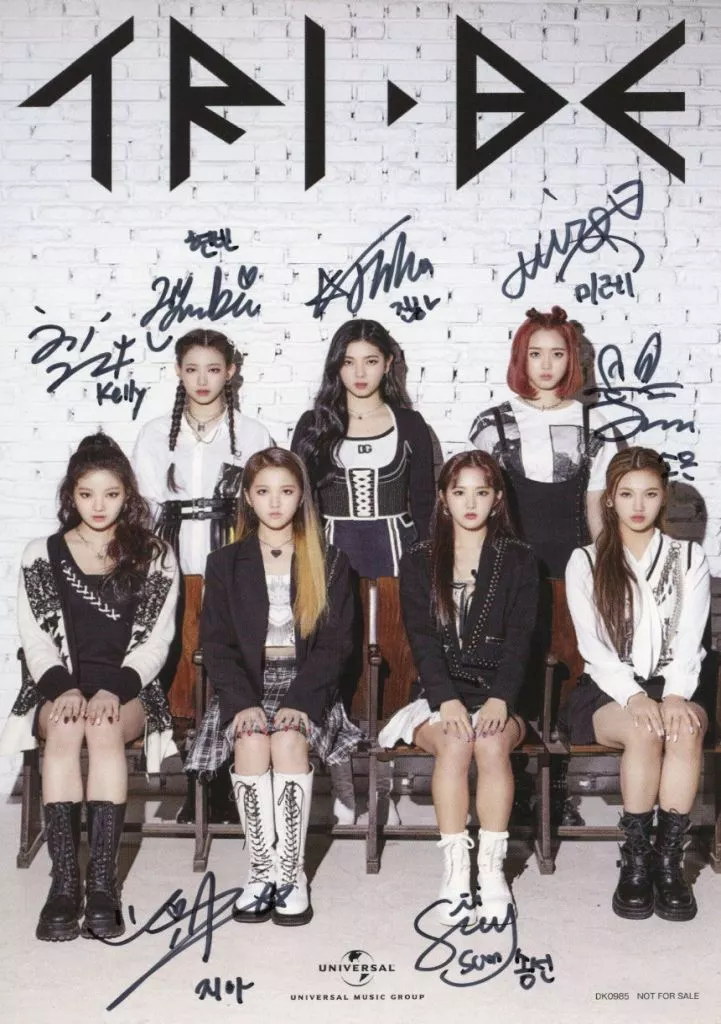 TRI.BE Da Loca サイン入りポストカード付き 駿河屋 -<中古>TRI.BE メンバー全員分直筆サイン入りフォトカード 「CD