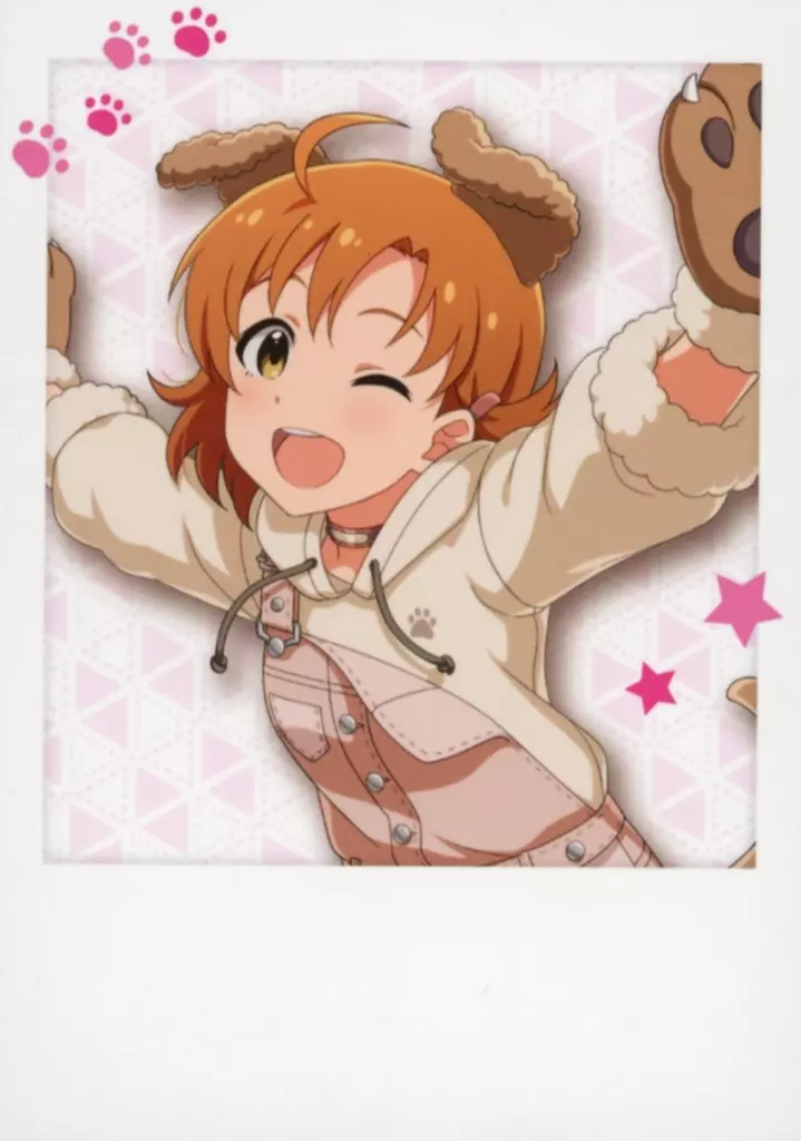 矢吹可奈(ノーマル) 「アイドルマスター ミリオンライブ! シアターデイズ 7th Anniversary in AKIHABARA ～秋葉原っぱフェスティバル～ トレーディング インスタントフォト風カード 耳としっぽver.」