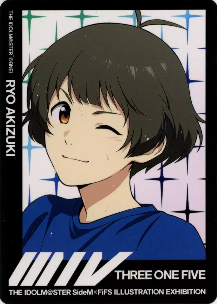 秋月涼 「アイドルマスター SideM×FiFS イラスト展 スリー・ワン・ファイヴ VOL.1 トレーディングカード VOL.1 -表情C-」